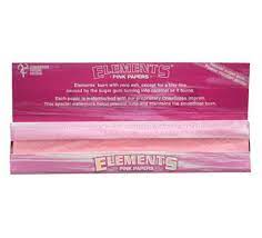 Elements Pink king size slim papers