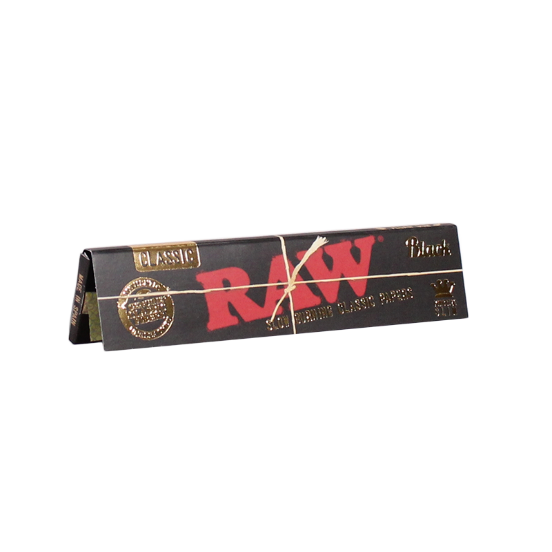 Raw Black rolling papers 