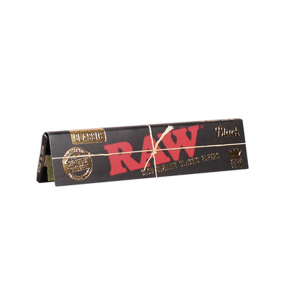 Raw Black rolling papers 