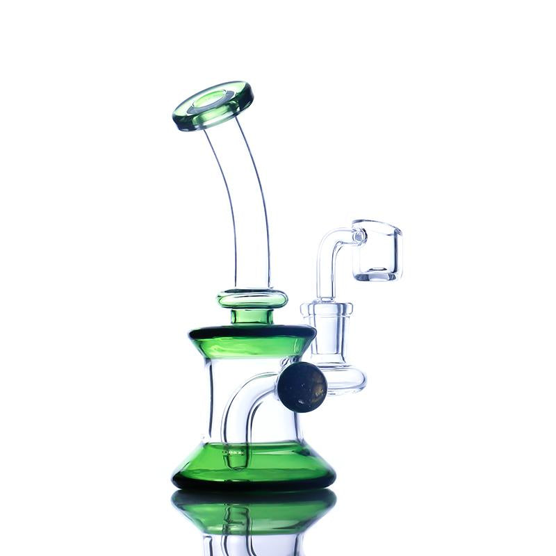 Green and clear dab rig