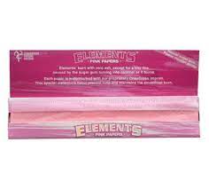 Elements Pink king size slim papers 