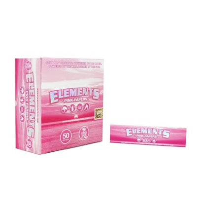 Elements Pink king size slim papers box